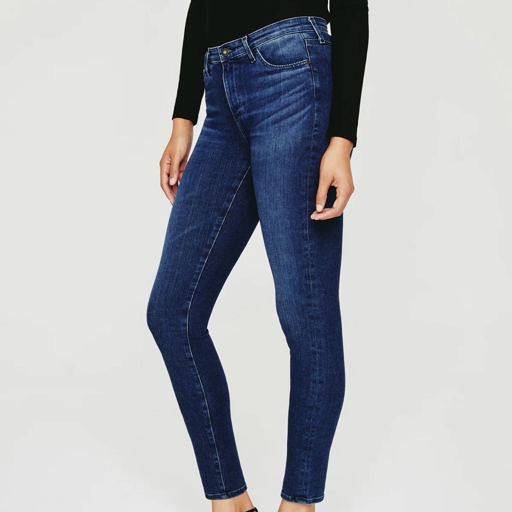 EUC! AG Adriano Goldschmied Skinny Ankle 360° Stretch Jeans, Size 33 - Picture 4 of 13